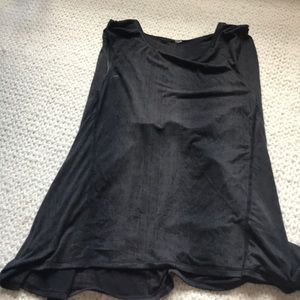 Black lululemon tank top